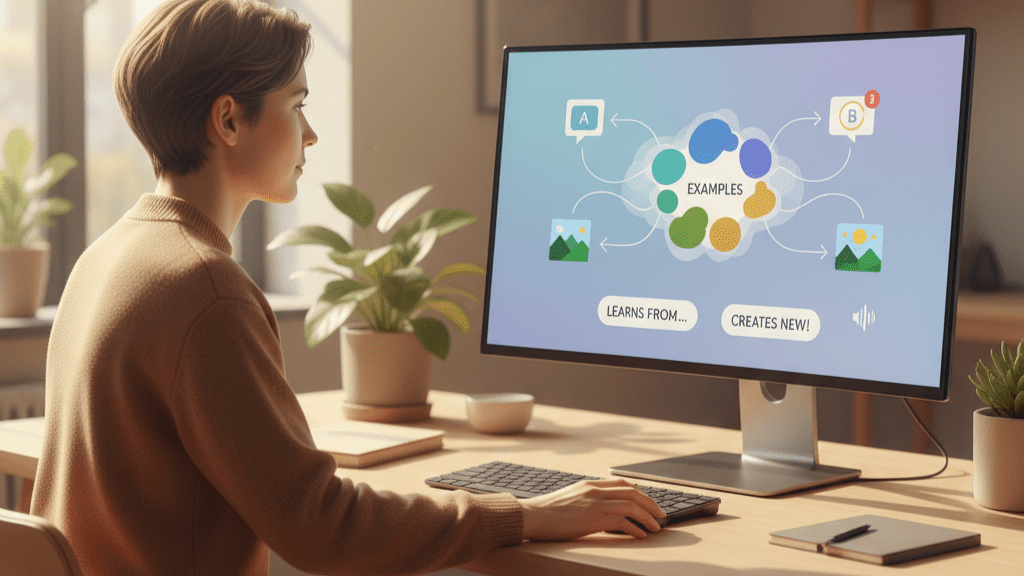 IA générative : comment ça marche, en mots simples (sans jargon)