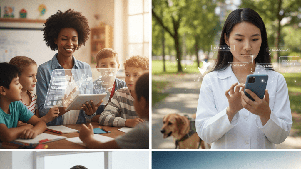 IA utile : 6 projets qui aident vraiment (éducation, handicap, santé, climat)